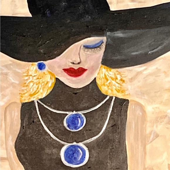 Original Signed Acrylic Painting on Canvas by Boise, Idaho Artist Janet Smith.